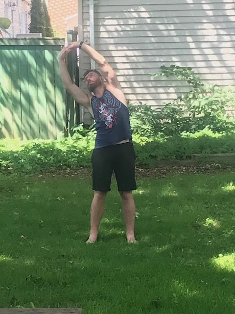 Qigong in the garden